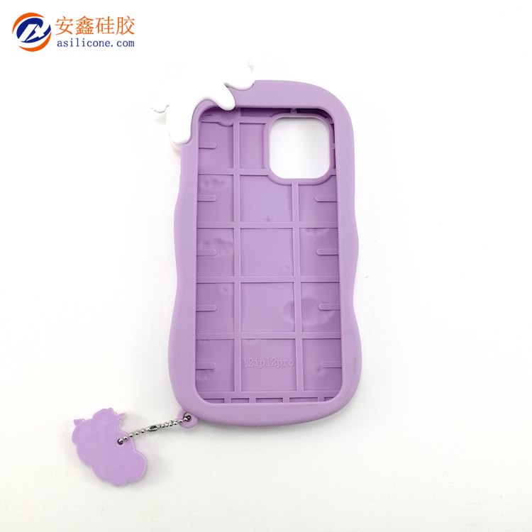 云朵独角兽iphone硅胶手机壳 背面